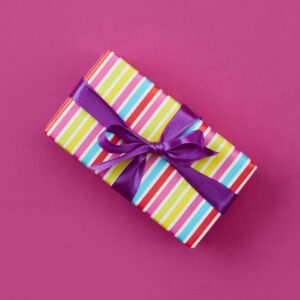 wrapped gift box